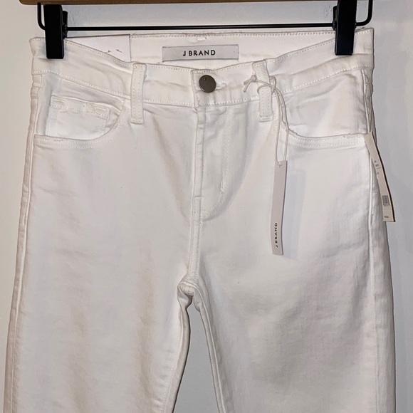 NWT!! J Brand Distressed Mid Rise Skinny Capri Jeans Underexposed Size 24 - Picture 4 of 16